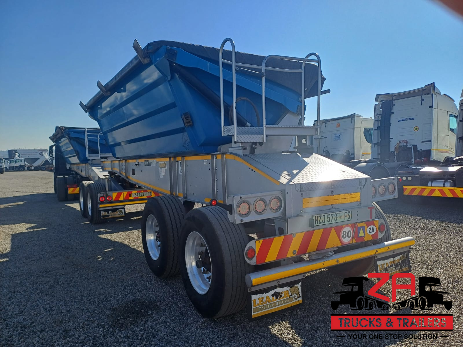 2023 LEADER 20 CUBE SIDE TIPPER TRAILER #53363